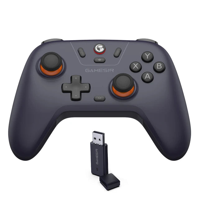 GameSir-Controlador Gamepad sem fio, Nova Lite, Bluetooth, Dongle, Com Fio para Switch, Android, IOS, PC e Jogos Steam